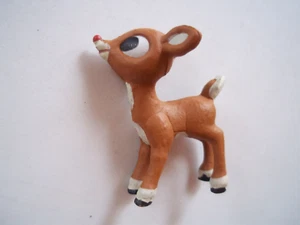 BABY RUDOLPH Plastic PVC Figures Island Of Misfit Toys Rudolph PLAYING MANTIS #3 - Picture 1 of 11