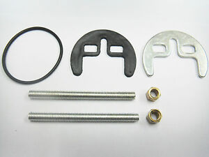 AK MIXER TAP FIXING HALF MOON SHAPE TWO HOLE COMPLETE KIT