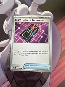 Team Rocket's Transceiver 178/182 Sv10: Destined Rivals Regular - Picture 1 of 2