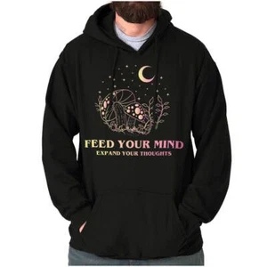 Feed Your Mind Expand Your Thoughts Shrooms Sudadera con capucha Hombres Mujeres - Imagen 1 de 7