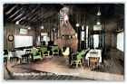 c1910 Drawing Room Pigeon River Hotel Pigeon River Canada Antique Postcard
