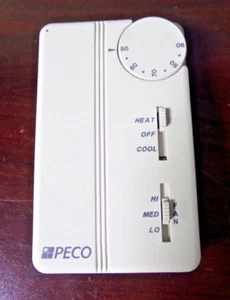 PECO Fan Coil Thermostat, Electronic, Analog (M) - Picture 1 of 7