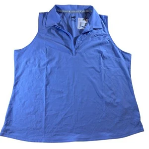 NWT PUMA Women's Harding Sleeveless 1/4 Zip Polo Lavender Size XL - Picture 1 of 6