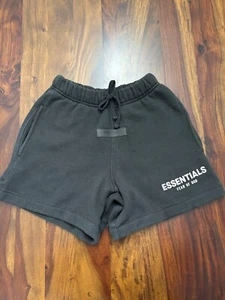 Essentials Fear of God Boy Shorts Size 6/7 - Picture 1 of 3