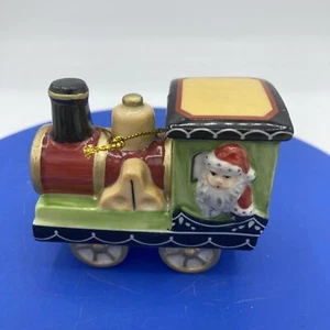 VILLEROY & BOCH ADORNOS NOSTÁLGICOS NAVIDAD SANTA TREN FORMA ADORNO - Imagen 1 de 7