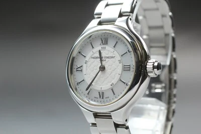 Frederique Constant Horological Smartwatch FC-281WH3ER6B Quartz Women from Japan - Image 1 of 4