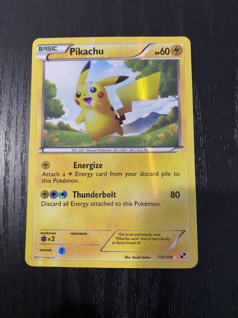 PSA GEM MT 10 2013 Pokémon Japanese Black & White Shiny Collection #007  Pikachu-Holo