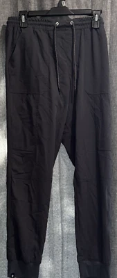 Calça jogger Beyond Scrubs cinza escuro com cordão feminina tamanho P bolsos - Imagem 1 de 4