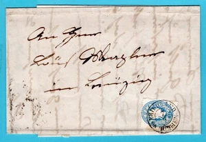 Copertina AUSTRIA 1863 Friedland Bohmen - Foto 1 di 3