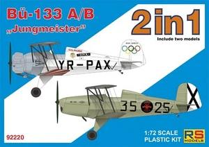 Bucker 133 A/B in Spain, Cleveland air race (TWO 1/72 model kits, RS 92220) - Picture 1 of 4