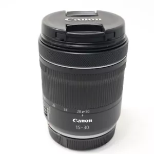 Lente Zoom Ultra Gran Angular Canon RF 15-30mm F/4.5-6.3 IS STM Casi Mint #C003 - Imagen 1 de 4