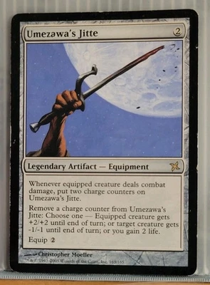 Mtg UMEZAWA'S JITTE MP Betrayers Of Kamigawa 163/165 -Argo- - Image 1 of 2