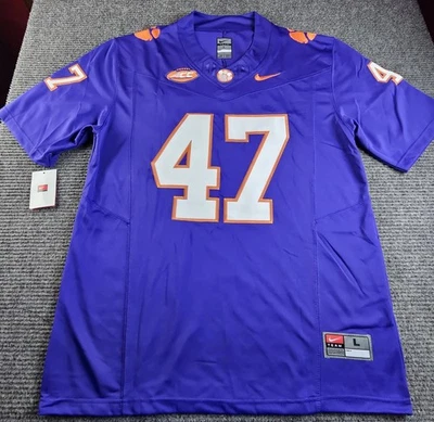 Clemson Tigers púrpura para hombre GRANDE Sammy Brown #47 cosida nueva camiseta de fútbol Foto 1 de 4