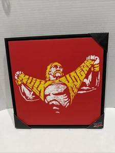 WWE Legends Hulk Hogan Hulkamania 16x16 Canvas Portrait - Bild 1 von 5