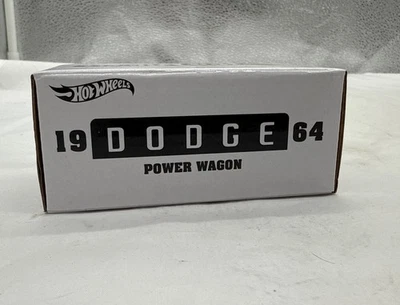 Hot Wheels Collectors: Dodge Power Wagon 1964 verde - nuevo Foto 1 de 4
