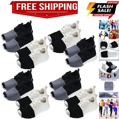 8 pares de fundas para zapatos de baile sobre zapatos calcetines para bailarinas mujeres Foto 1 de 4