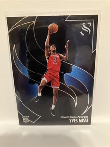 2024-25 Panini Silhouette - Yves Missi #92 (RC) New Orleans Pelicans - Picture 1 of 2