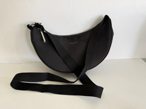 Bolso Bandolera Lancome Negro Nylon Cartera Nuevo - Imagen 1 de 4