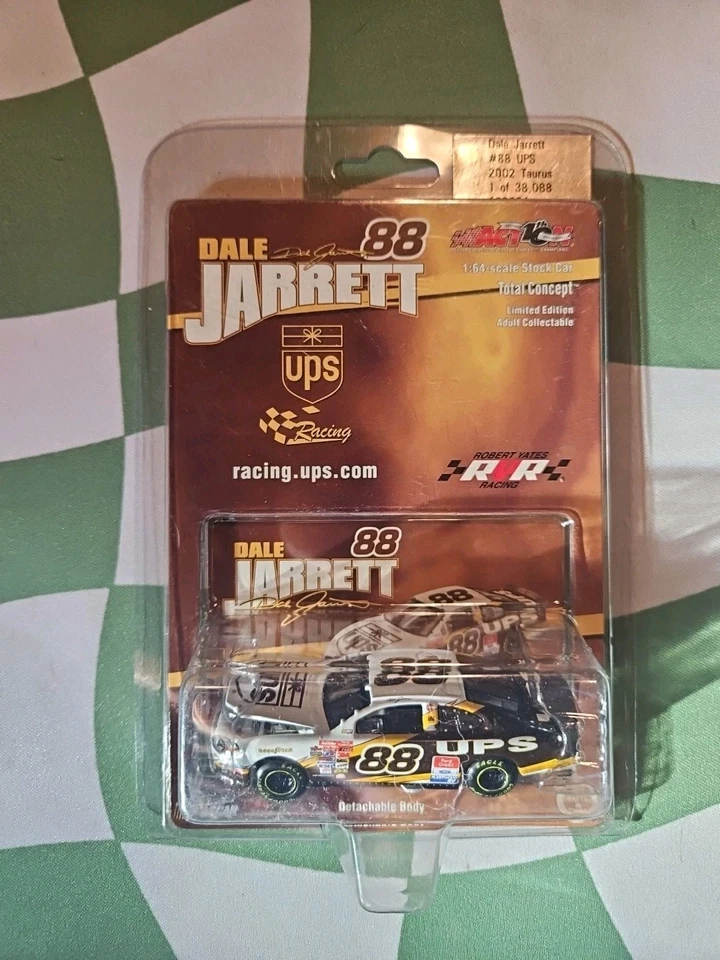 #88 UPS 2002 Ford Taurus Dale Jarrett NASCAR Action Total Concept 1 64