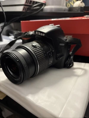 Nikon D3500 24.2MP with 18-55mm VR Lens Kit DSLR Camera - Black - Image 1 of 4