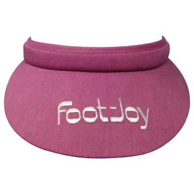 Footjoy Golf Sun Visor Cap Pink One Size Wide Texann By Texace Vintage USA Foto 1 de 4