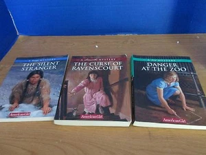 Lot of 3 AMERICAN GIRL MYSTERY BOOKS~Danger at Zoo, Ravenscourt,Silent Stranger - Picture 1 of 1
