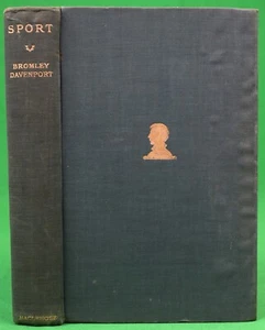 "Sport" 1933 DAVENPORT, W Bromley w/ Rex Whistler Designed Title Page - Bild 1 von 9