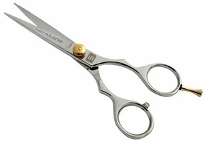 Barber Scissors Professional Hair Scissors Salon Scissors Silver 7" (18 cm) JAG - Picture 1 of 1