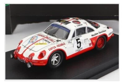 TROFEU TRRBE47 RENAULT - ALPINE A110 N 5 2nd RALLY YPRES 1973 S.LAURENT - P.HAMM - Immagine 1 di 2