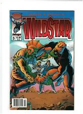 Wildstar #3 VF+ 8.5 Newsstand Image Comics 1993 vs. Savage Dragon