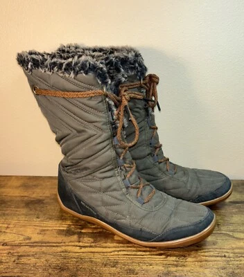 Columbia Bota Mujer Minx Mid III Impermeable Piel Sintética Forrada Omnigrip Verde 11 Foto 1 de 4