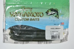 gary yamamoto yamasenko bass senko 5" 9-10-912 green pumpkin watermelon - Picture 1 of 3