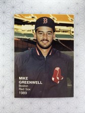 Mike Greenwell Boston Red Sox 1989 Playball U.S.A. #4 Oddball NM