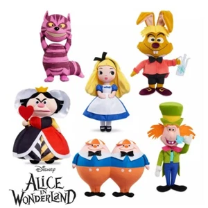 Set of 6 -D23 Exclusive Plush – Alice in Wonderland by Mary Blair LE - Brand New - Picture 1 of 3