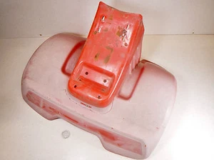 84 Honda ATC70 ATC 70 Rear Fender Mud Splash Guard - Picture 1 of 12
