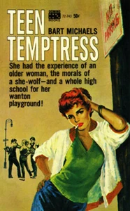Teen Temptress - 1964 - Pulp Novel Cover Poster - Picture 1 of 1