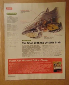 ZAPATO PARA CORRER ADIDAS Computer Tech portátil informática impresión recorte de artículos - Imagen 1 de 1