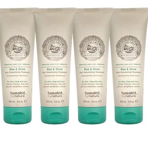 Tweak'd by Nature Rise & Shine Hair Volumizing Shampoo 3 oz each  4 TUBE PACK - Picture 1 of 3