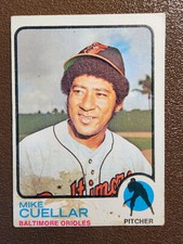 1973 Topps MLB Baseball Card *MIKE CUELLAR* #470 GOOD Baltimore Orioles Pitcher