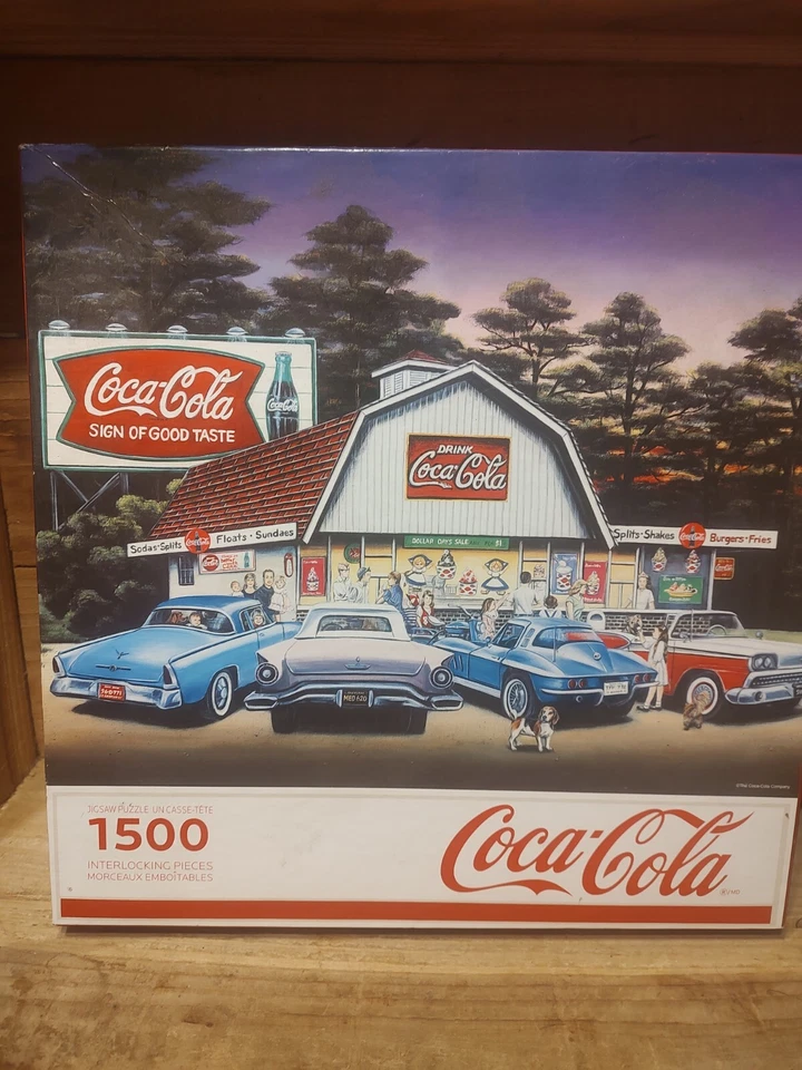 Springbok "Night On The Town" 1500 Piece Puzzle  2013 - Image 1 of 4