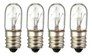 4 Pack Lava Lamp 15 Watt Replacement Bulbs for 10"/8oz Lamp and 11.5"/12oz Lamp - Picture 1 of 1