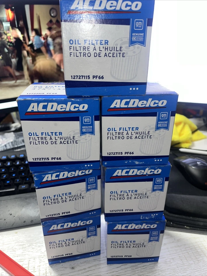 Filtro de aceite de motor para GMC Sierra 1500 Acadia ACDELCO 2019-2021 lote de 7 Alpha1 Foto 1 de 1