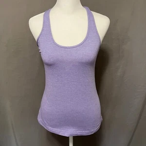 Lululemon Tank Top Racerback Athletic Workout Purple Heathered Sz Unknown - Picture 1 of 5