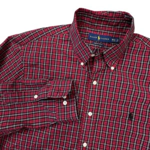 Ralph Lauren camicia uomo taglia 16,5 grande bottoni davanti manica lunga - Foto 1 di 7