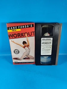 Jane Fonda’s New Workout (VHS, 1986) Karl-Lorimar Video KLV-TV - Imagen 1 de 5
