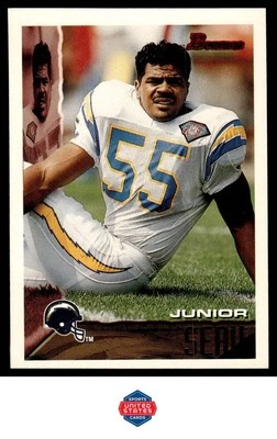 1995 Bowman #310 Junior Seau - Image 1 of 2
