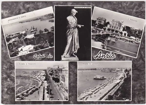 ANZIO - ROMA - SALUTI DA... - VEDUTINE - VIAGG. 1959 -7375- - Picture 1 of 1