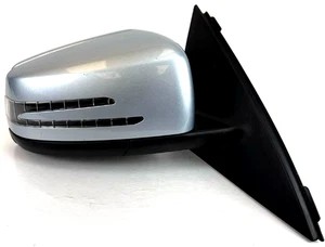 2012-2015 Mercedes C250 C300 C350 Right Mirror Blind Spot Silver OEM - Picture 1 of 7