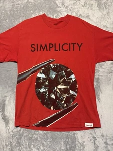 Diamond Supply Co Shirt Rot Kurzarm Grafik T-Shirt Erwachsene Größe XL Baumwolle - Bild 1 von 5