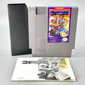 Strider (Nintendo NES, 1989) Authentic Cartridge & Manual - Cleaned & Tested